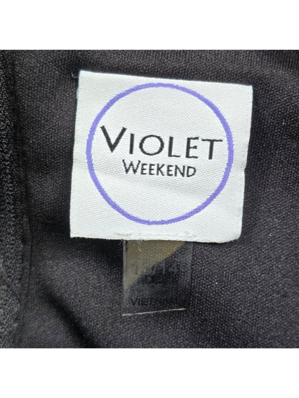 NEW Violet Weekend Velvet Floral Mini Party Dress Pink Black 13/14 - Picture 2 of 5